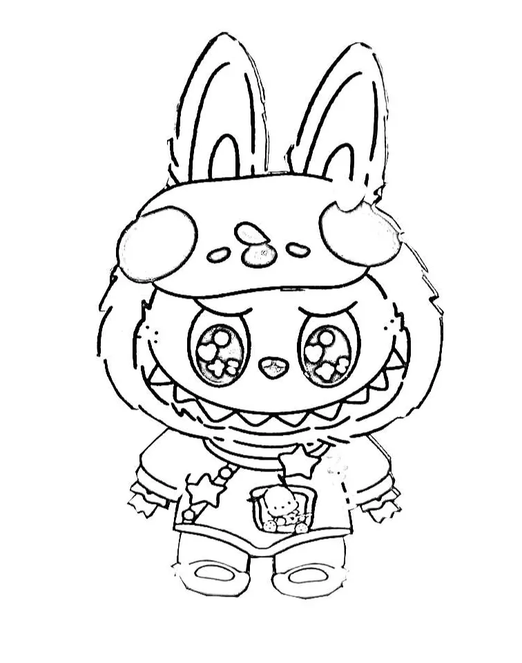 Pin di labubu