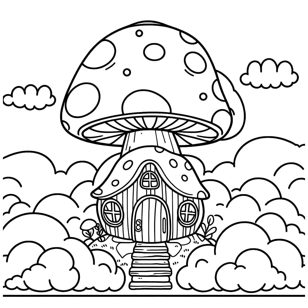 Rumah jamur di langit