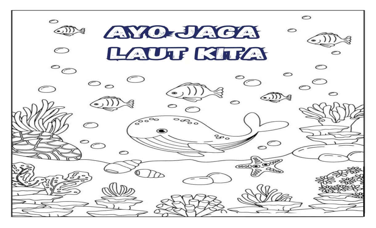 Mewarnai laut