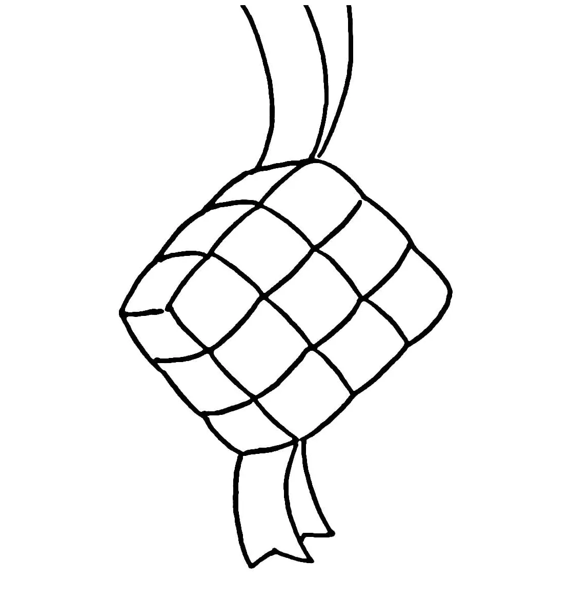 Ketupat sederhana gratis