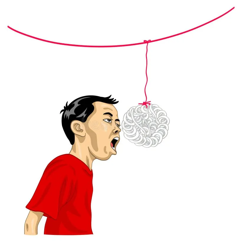 Lomba makan kerupuk krupuk cracker eating competition indonesian