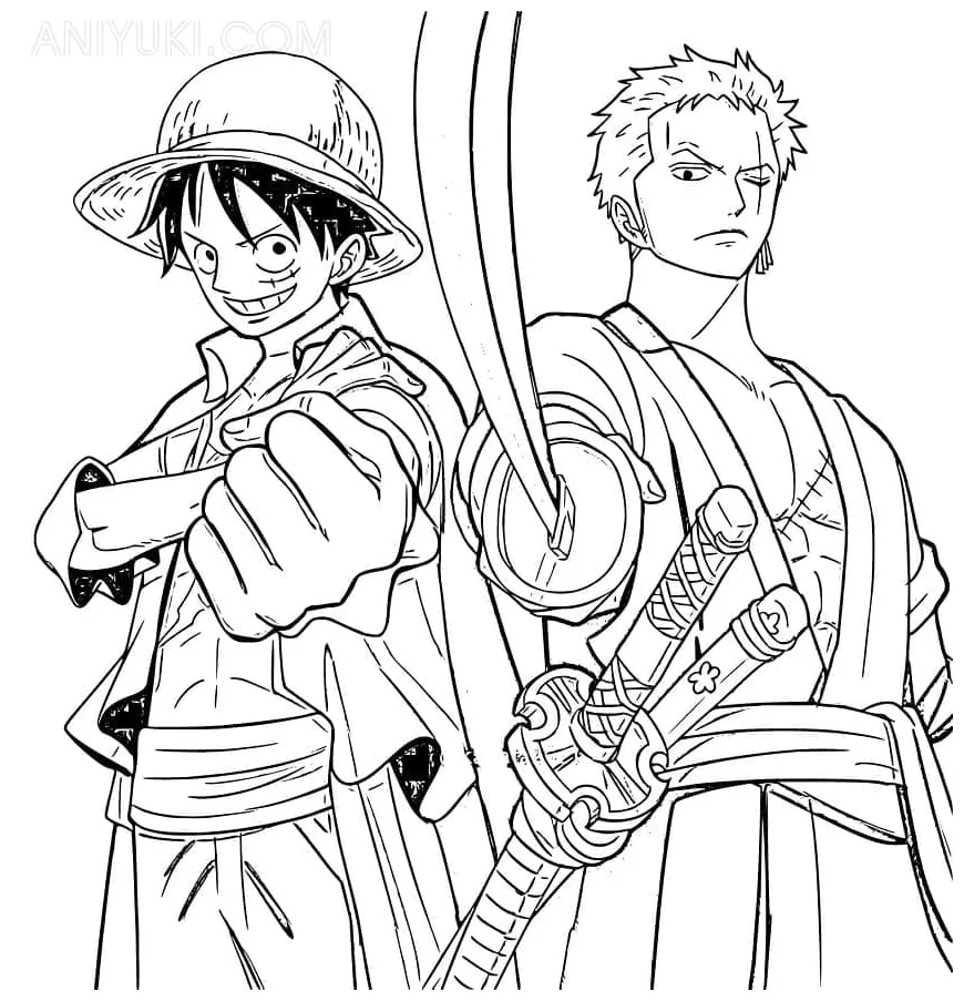 Luffy dan zoro