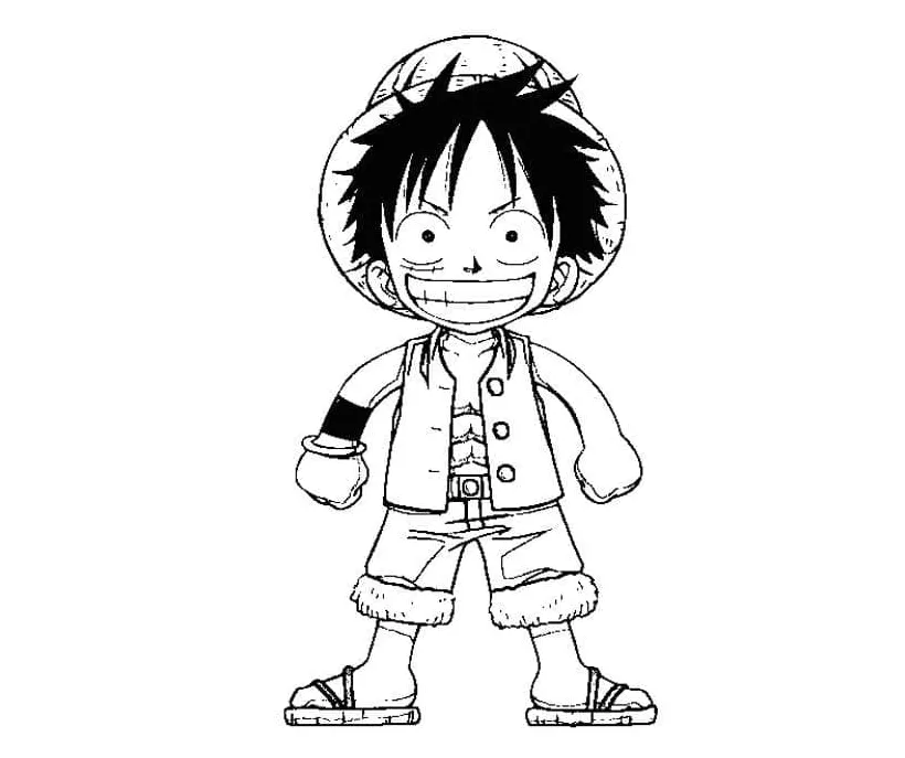 Luffy chibi