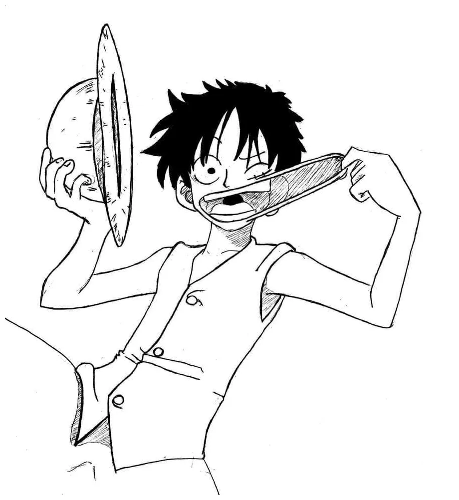 Luffy sangat lucu
