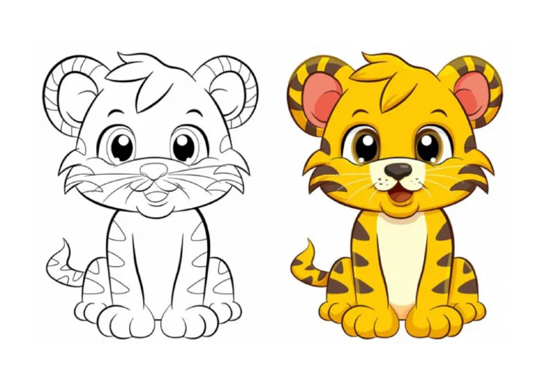 Gambar-mewarnai-macan-kecil-1024x640 pdf