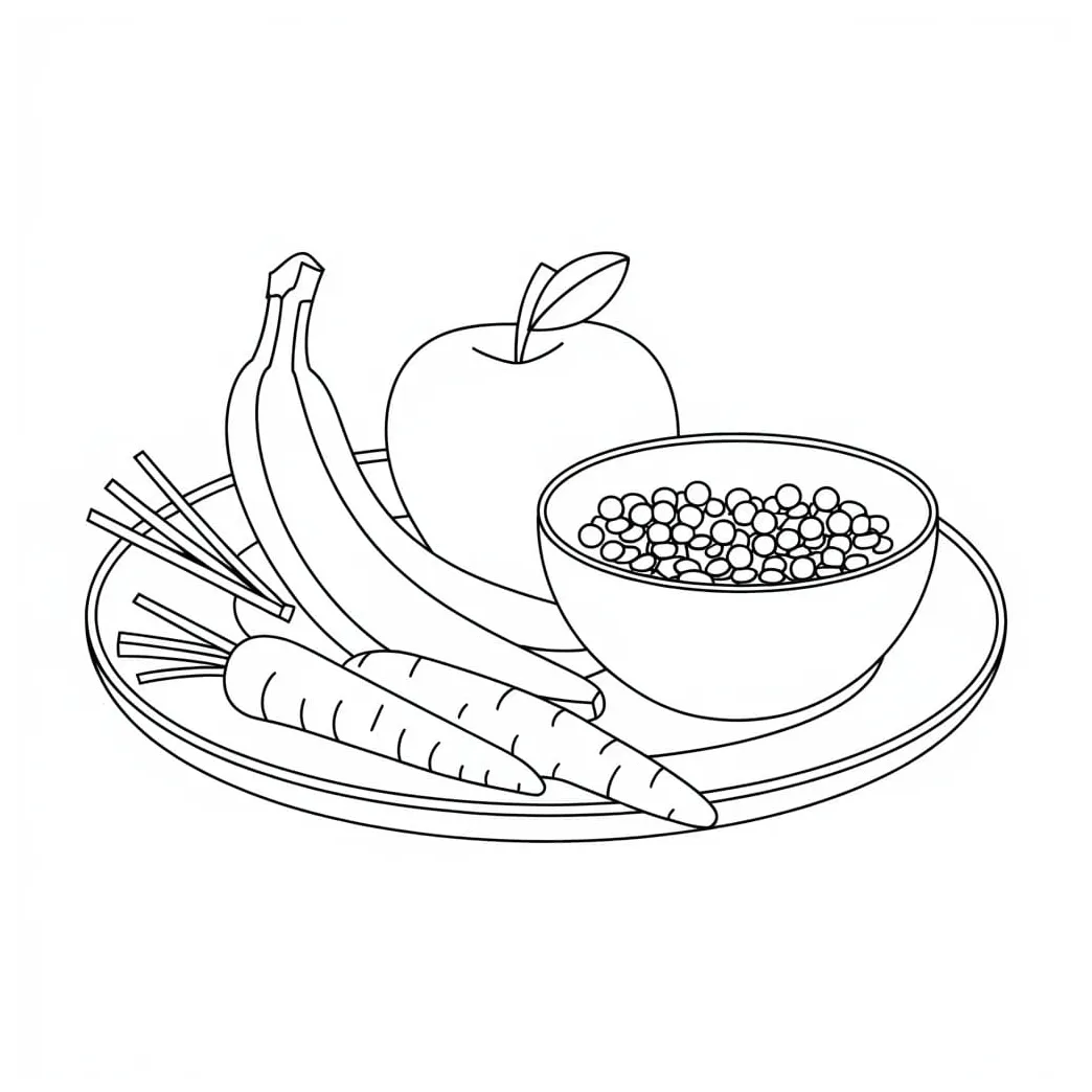 Makanan sehat sederhana