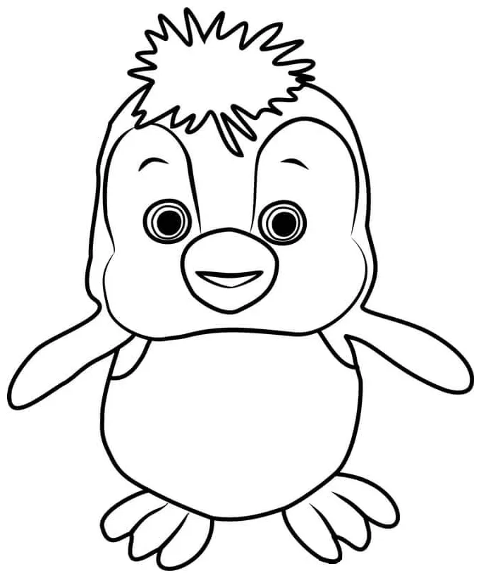 Penguin dari Masha and the Bear
