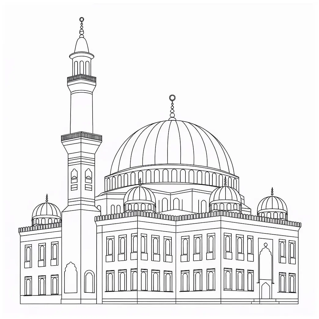 Masjid besar gratis