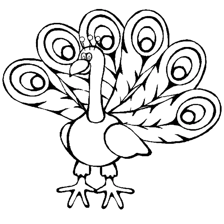 Inspirasi 40+ untuk mewarnai burung merak