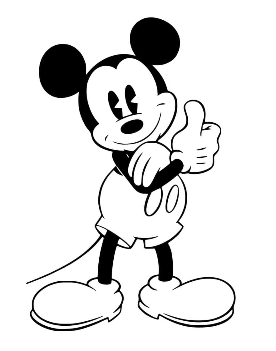 Seperti mickey mouse