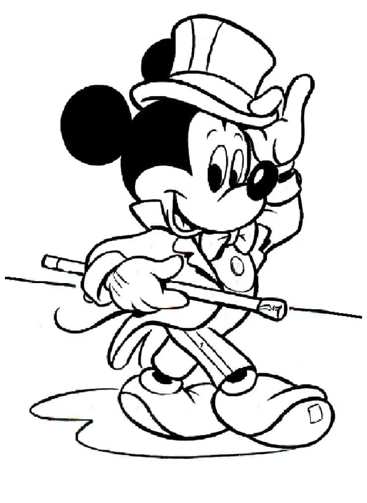 Mickey mouse si pesulap