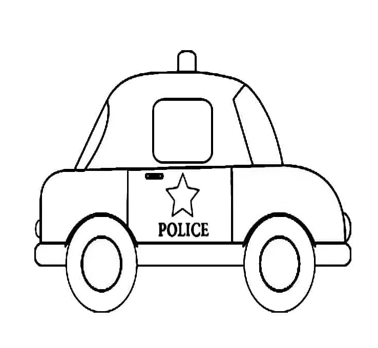 Mobil polisi mudah