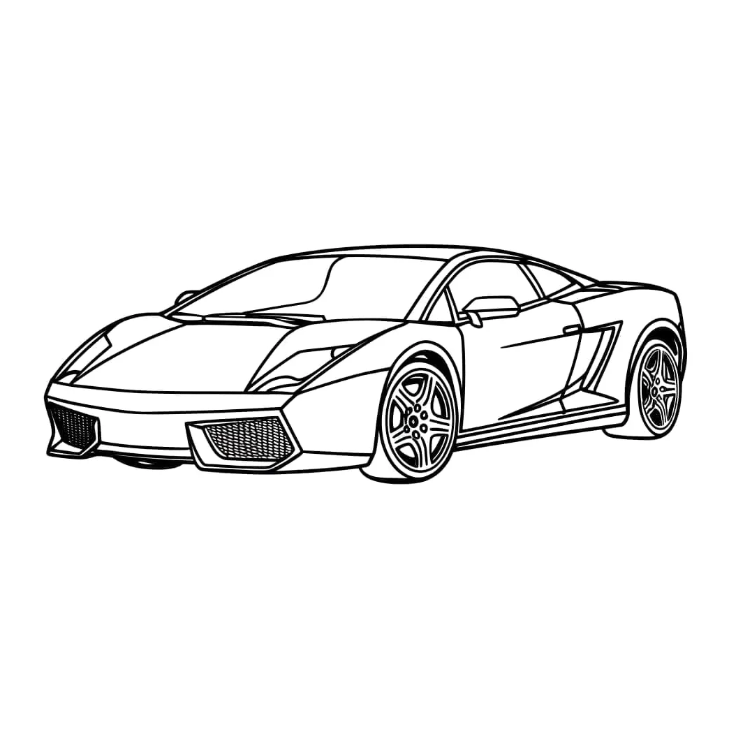 Mobil lamborghini yang cantik