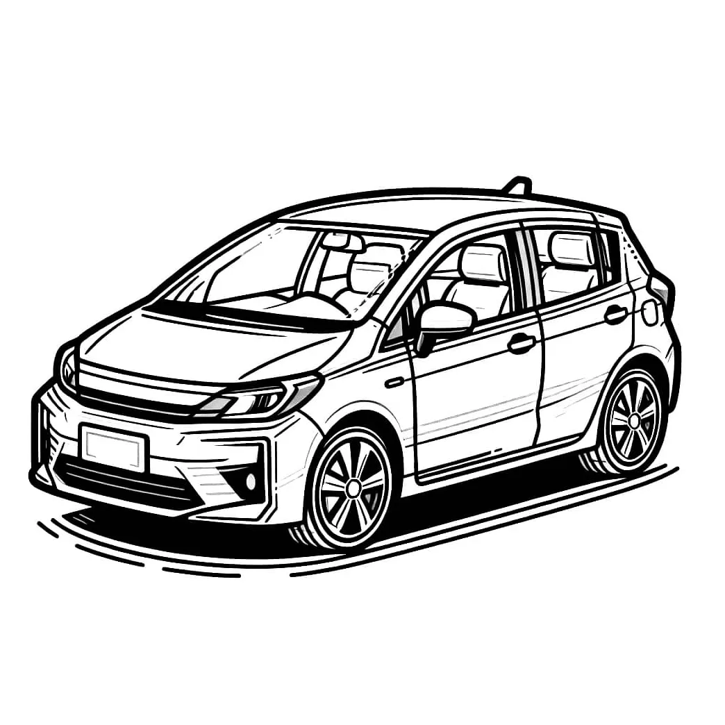 Mobil hatchback