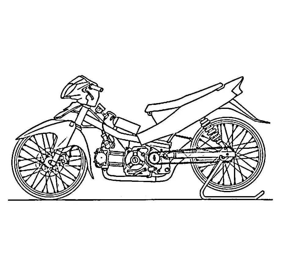 Motor drag melampaui batas