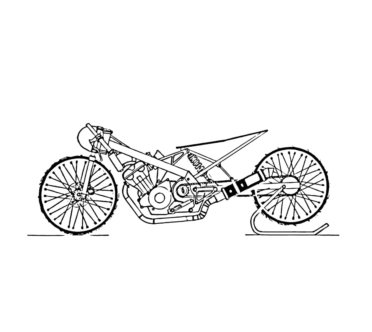 Detail motor drag
