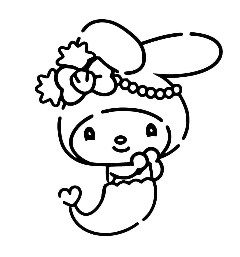 My melody mermaid