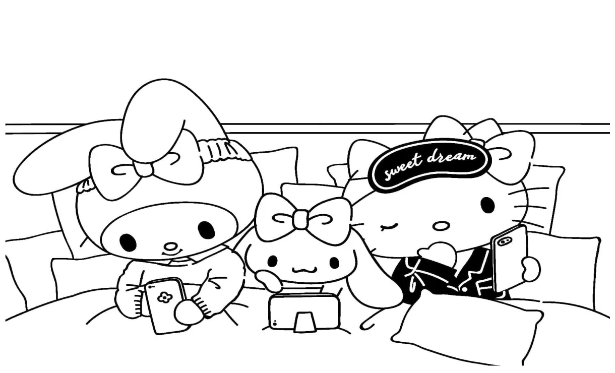 My melody di kasur