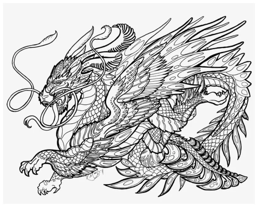 Naga yang rumit