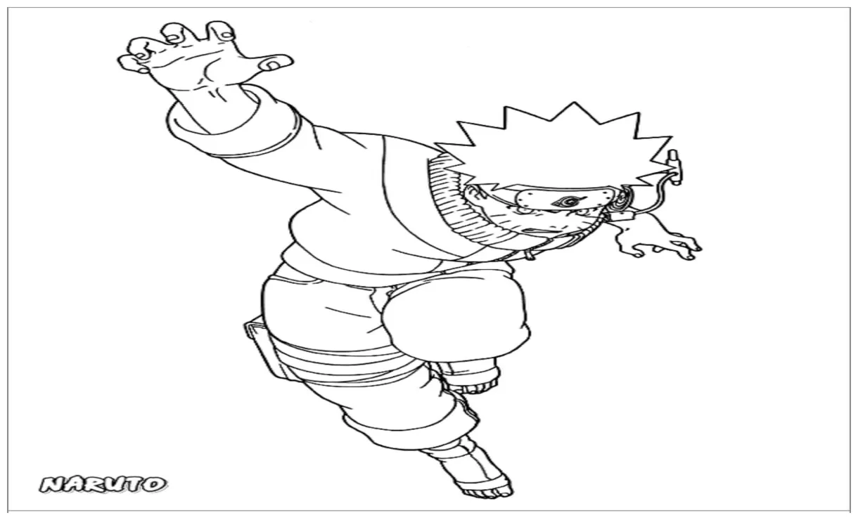 Naruto berlari