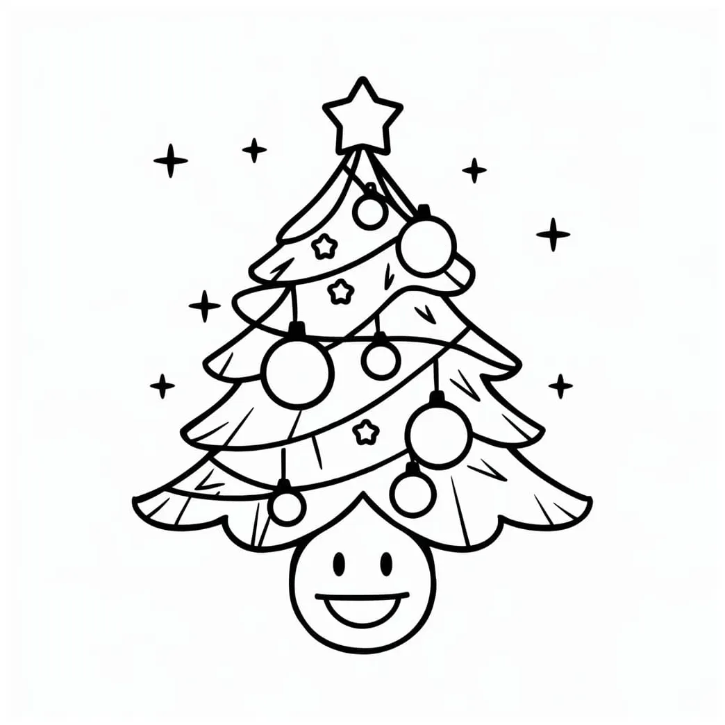 Pohon natal bahagia