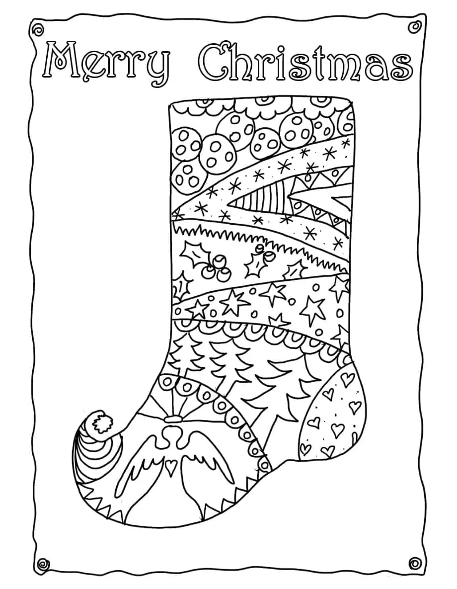 Sepatu bot selamat natal