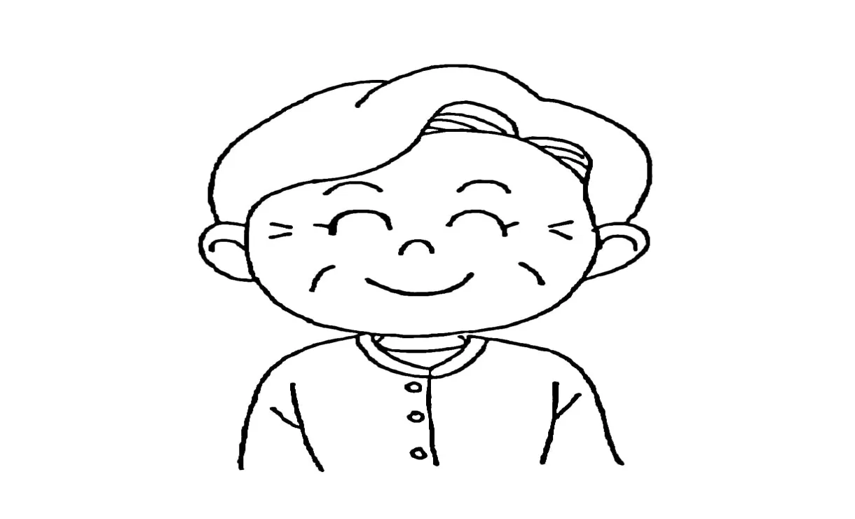 Gambar senyum nenek