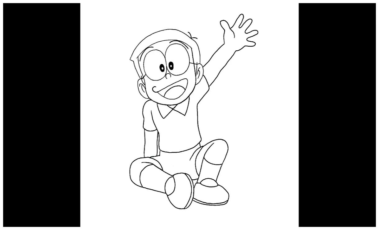 Detail mewarnai gambar nobita koleksi nomer 26