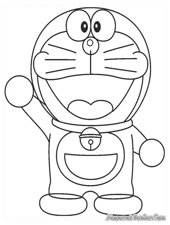 Detail mewarnai gambar nobita koleksi nomer 8