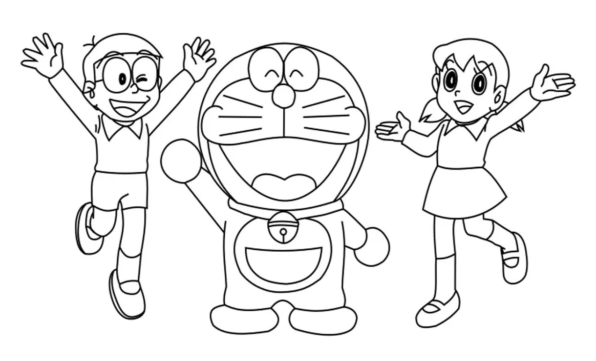 Mewarnai Gambar Nobita - 50+ Koleksi Gambar