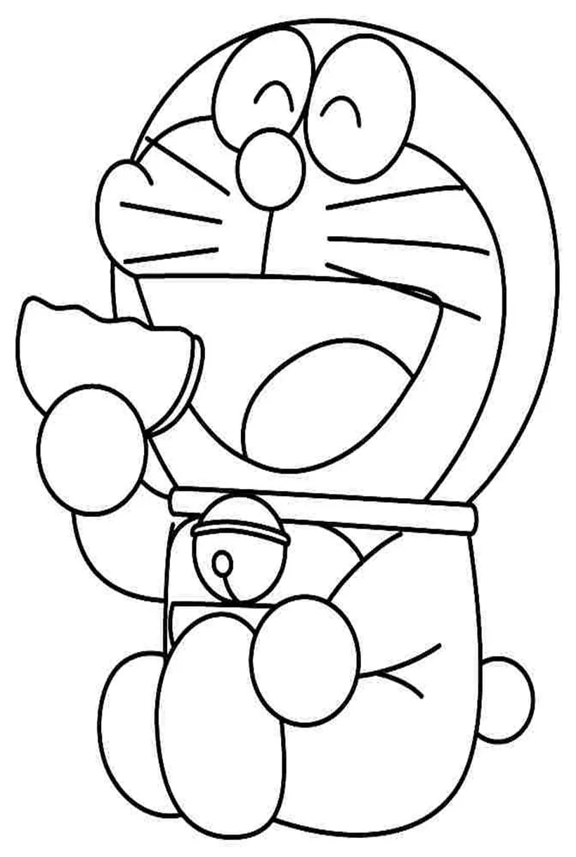Detail gambar nobita mewarnai koleksi nomer 21