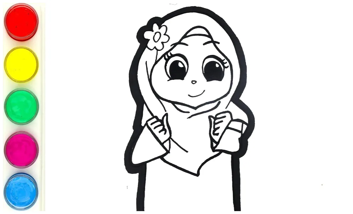 Detail gambar nusa dan rara untuk mewarnai koleksi nomer 2