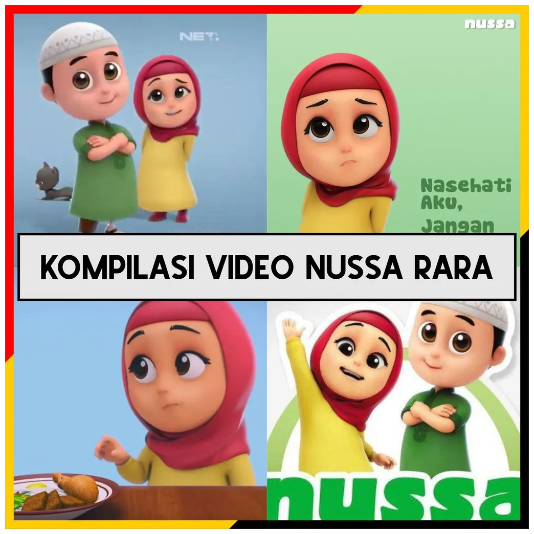 Detail gambar nusa dan rara untuk mewarnai koleksi nomer 37