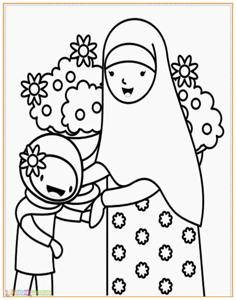√28 Gambar Mewarnai Orang Untuk Anak 2022 - Marimewarnai.com