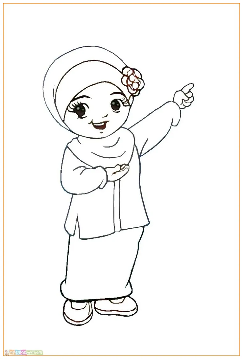 √28 Gambar Mewarnai Orang Untuk Anak 2022 - Marimewarnai.com