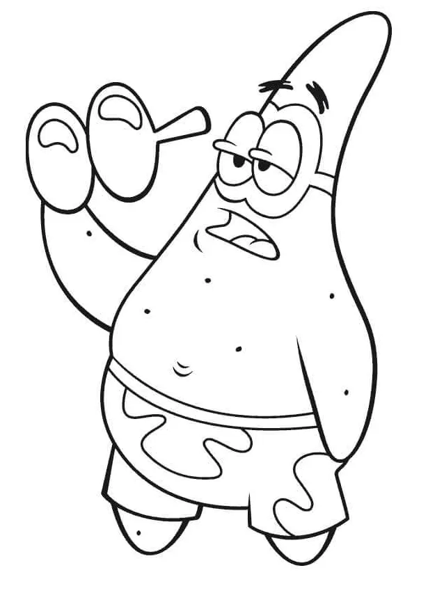 Patrick star lucu