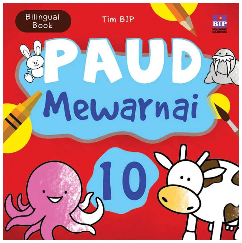 Jual buku paud mewarnai 10 karya tim bip toko buku online terbesar