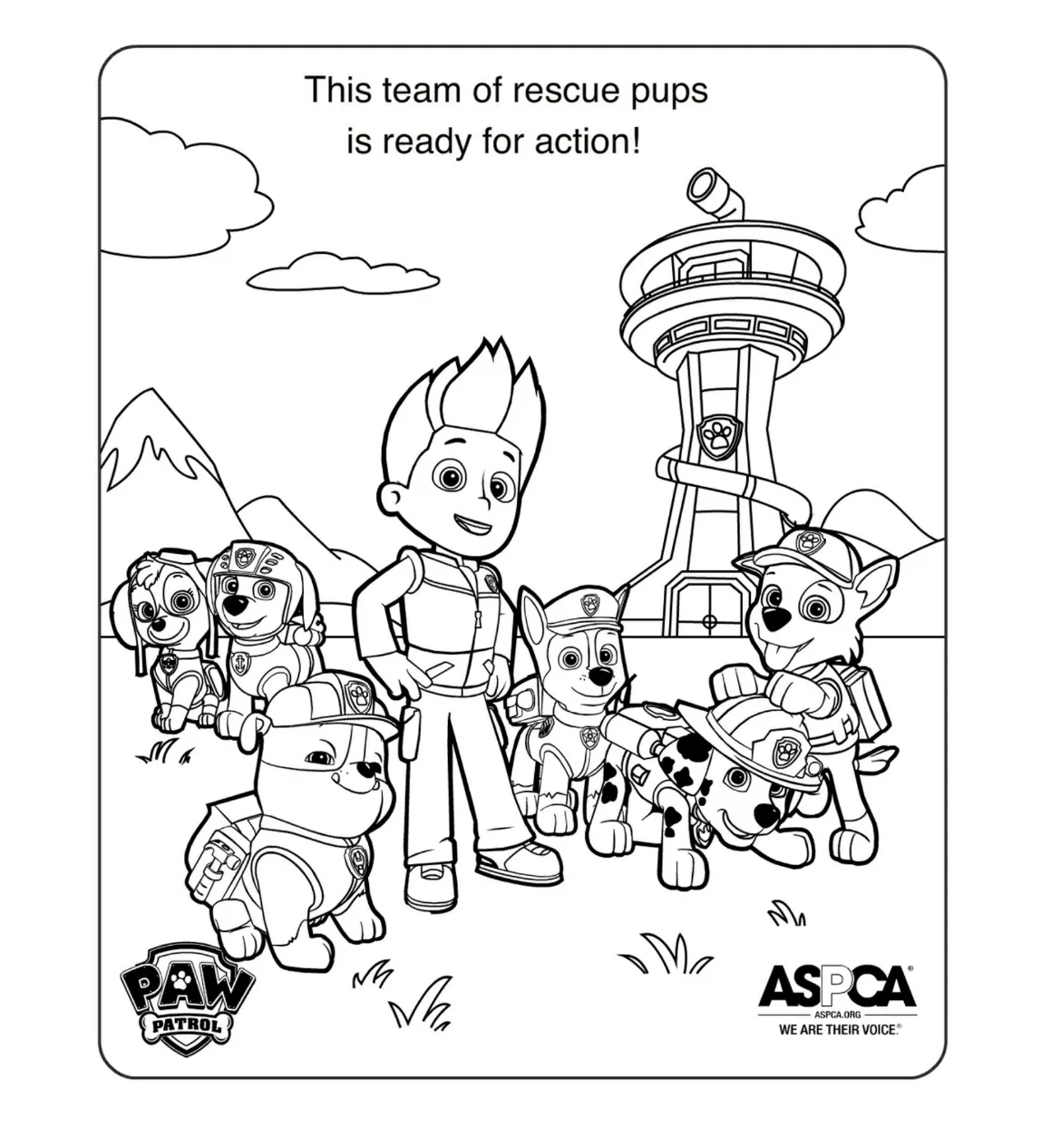 Karakter lucu di paw patrol