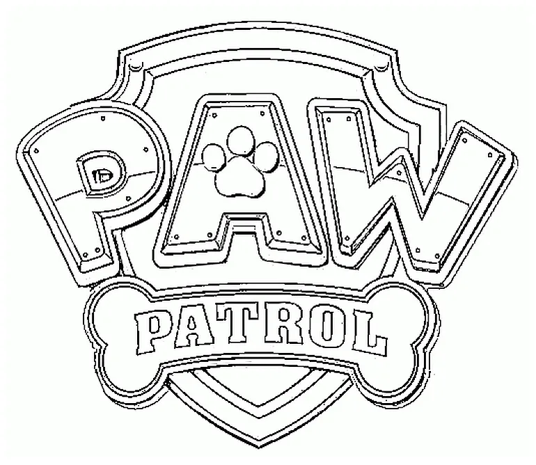 Logo paw patrol