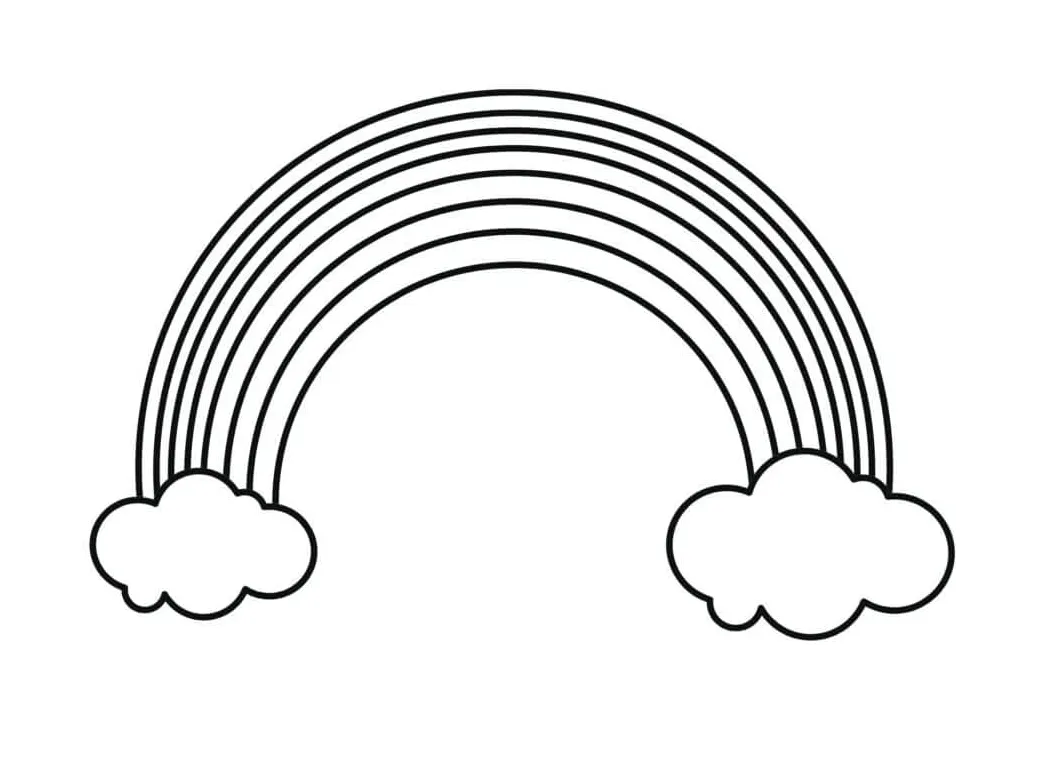 Pelangi sederhana