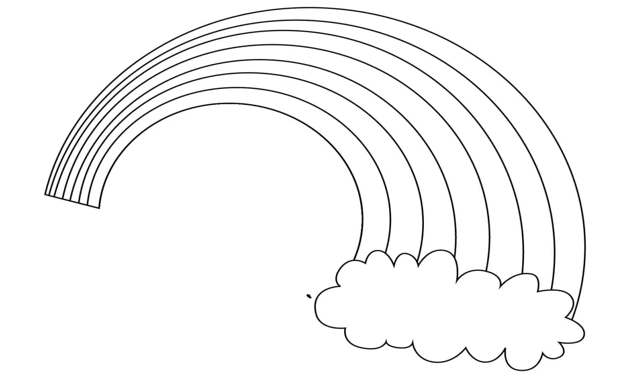 Pelangi yang indah
