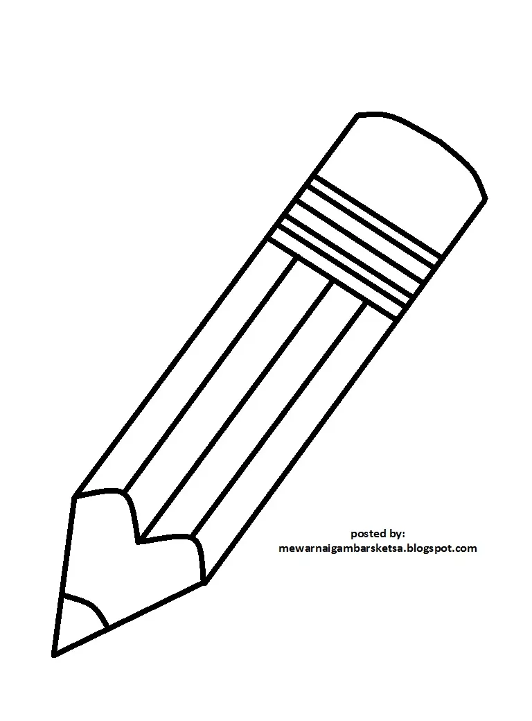 Mewarnai gambar mewarnai gambar sketsa pensil 2