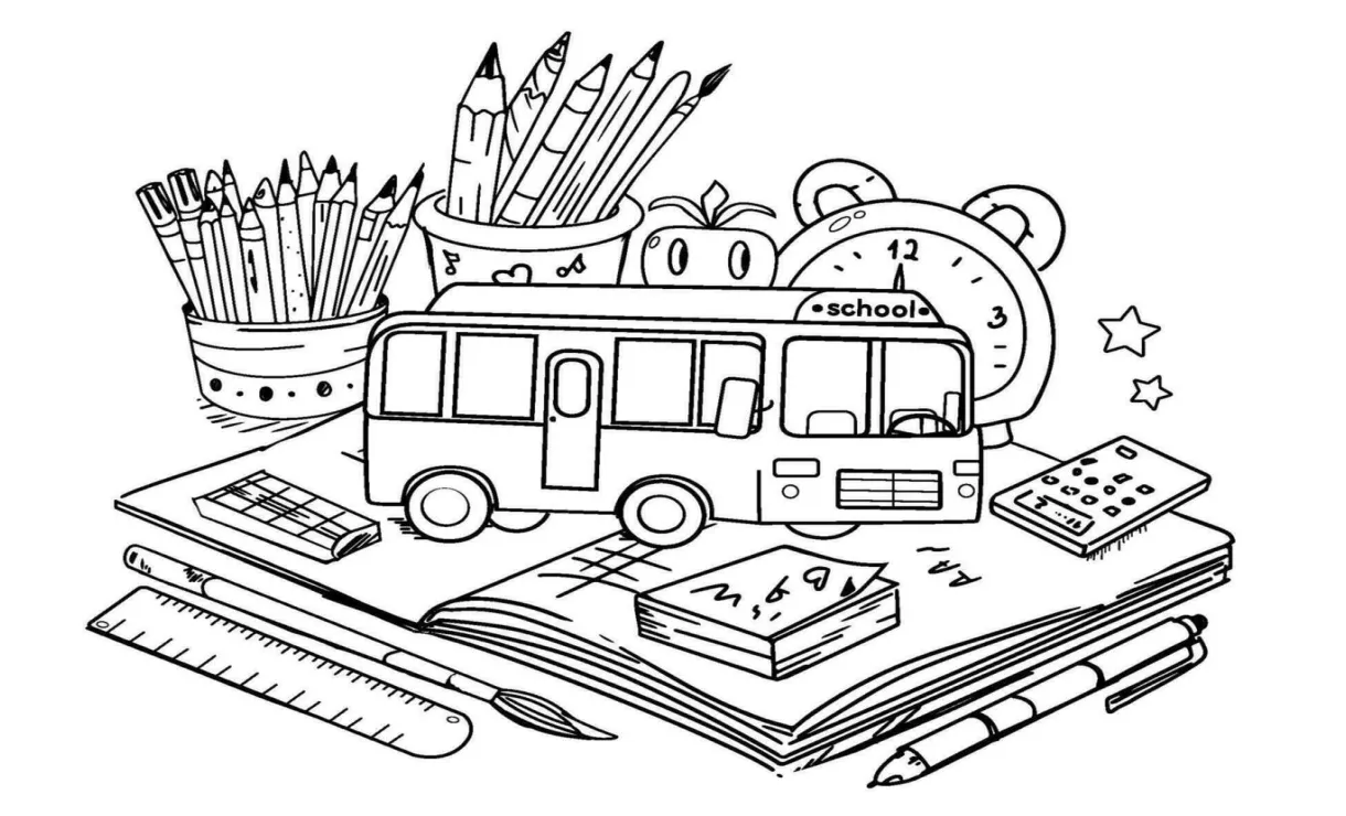Peralatan sekolah pensil
