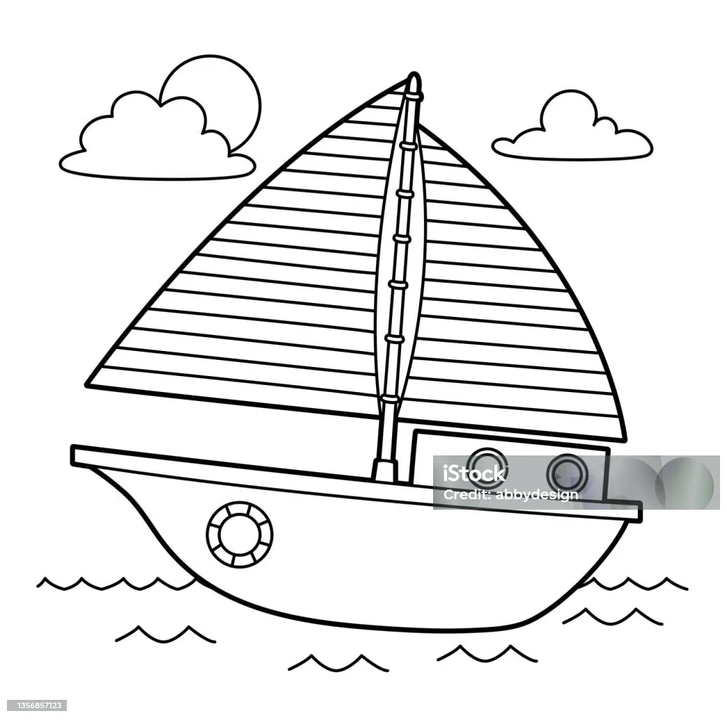 Halaman untuk anakanak ilustrasi stok unduh