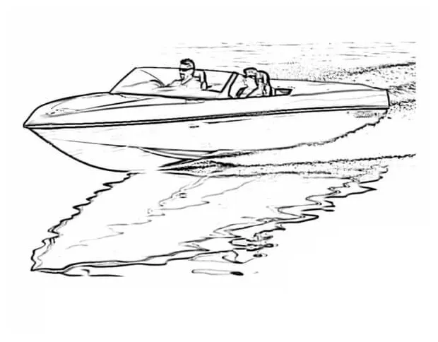 Teman pergi dengan perahu di sungai