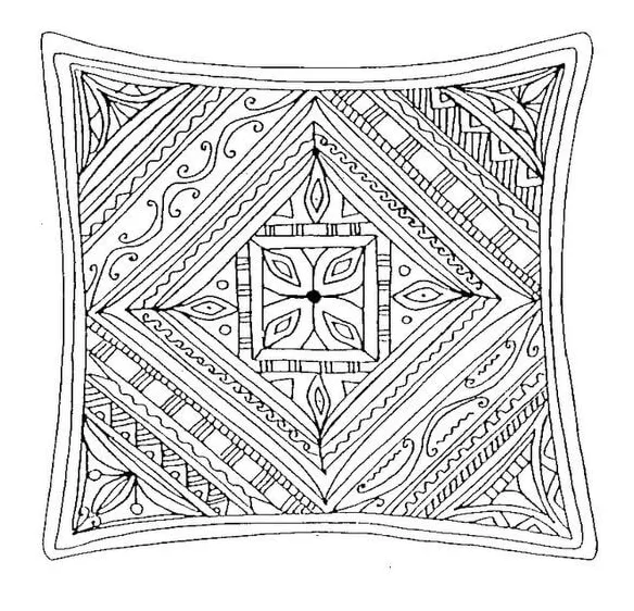 Mandala persegi
