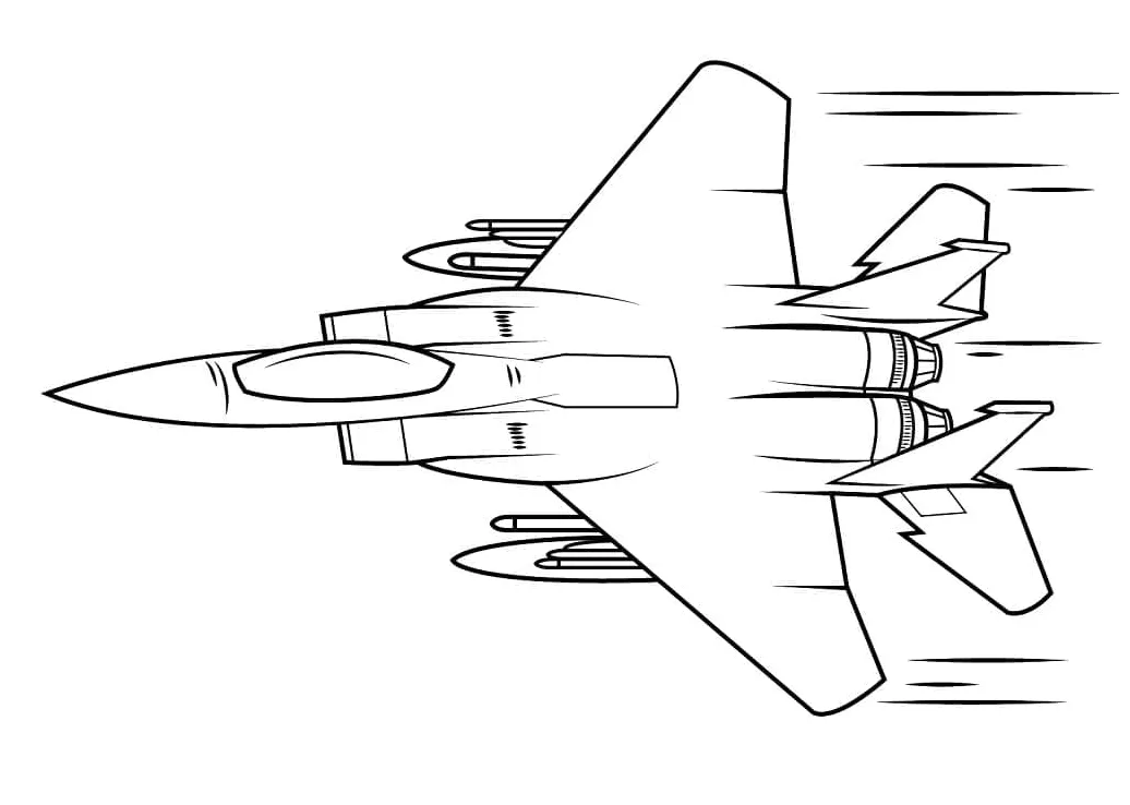 Pesawat tempur f-15 elang