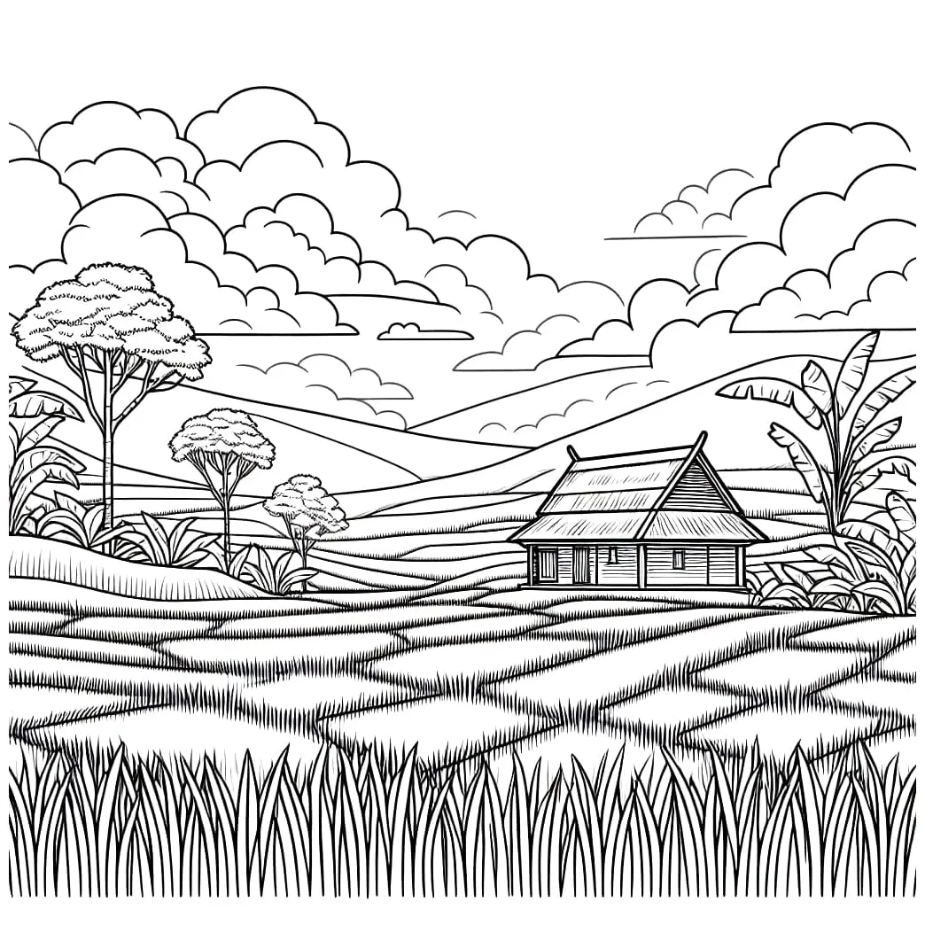 Sawah puitis