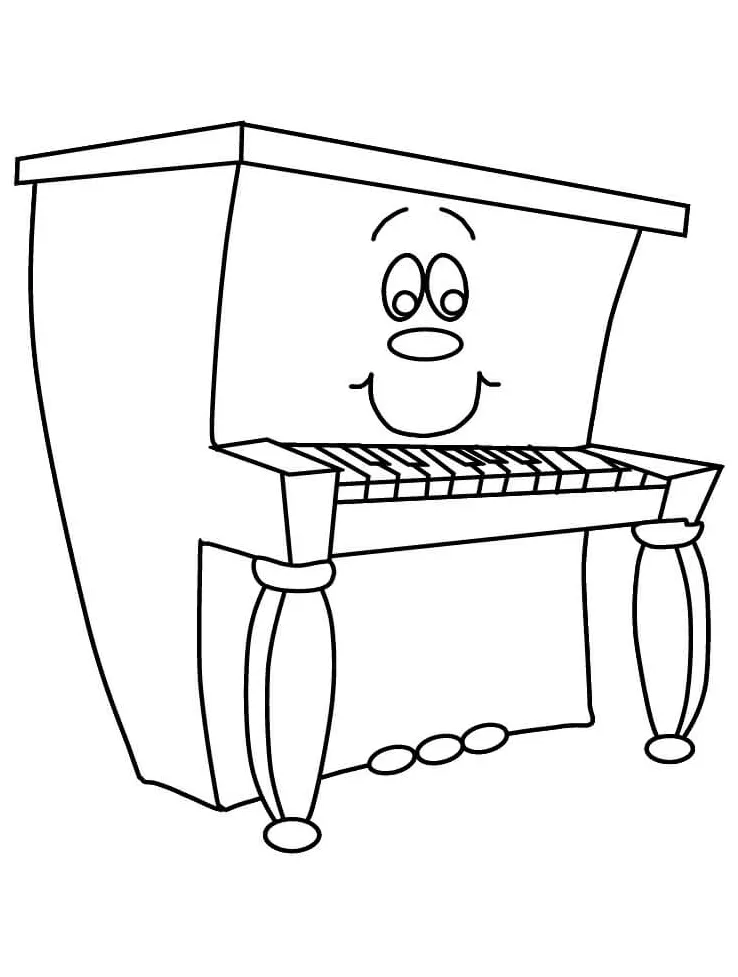 Piano tersenyum