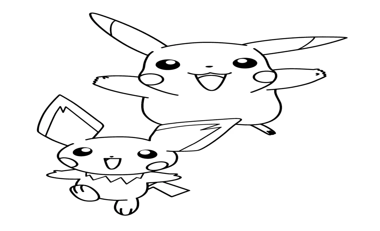 Pikachu dan pichu